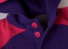dětská  polo softshellová fialovo cyklámenová bunda