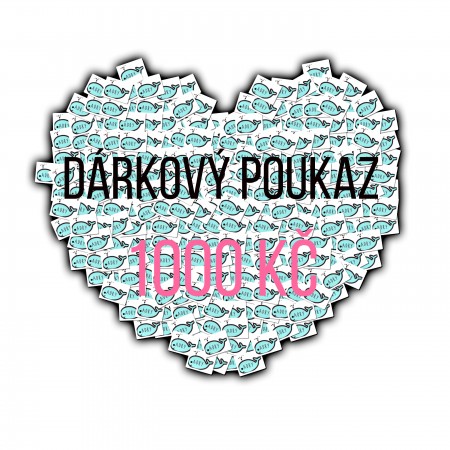 Dárkový poukaz 1000 Kč